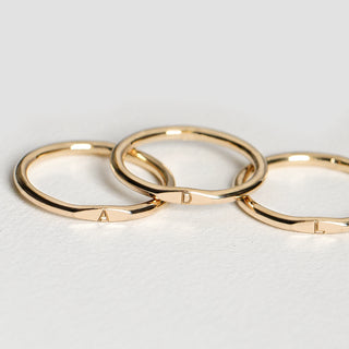 Bague initiale Lola