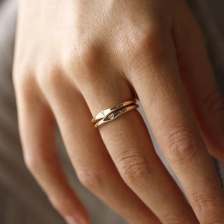 Bague initiale Lola