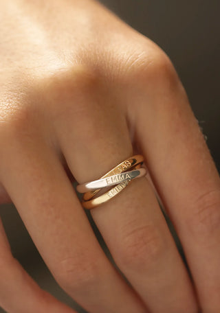 Bague Entrelacée 3 anneaux