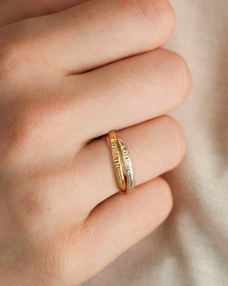 Bague Entrelacée 3 anneaux