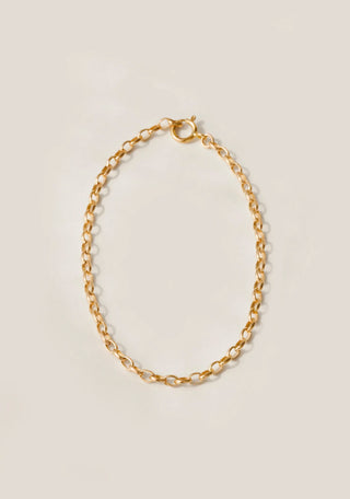 Pulsera de cadena rectangular