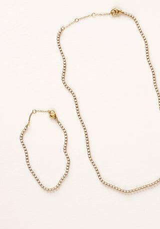 Collier Tennis Pierre de Naissance
