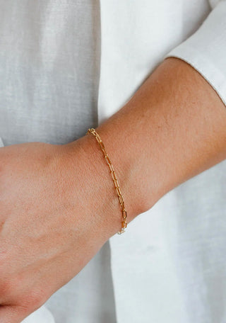 Bracelet Chaine Rectangle
