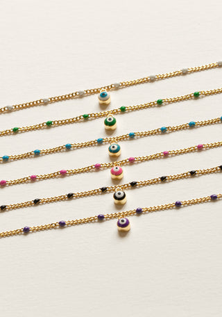 Pendentif Charm Oeil Couleur