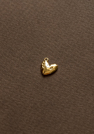 Pendentif Charm Coeur Martelé