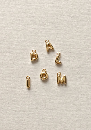 Pendentif Charm Lettre