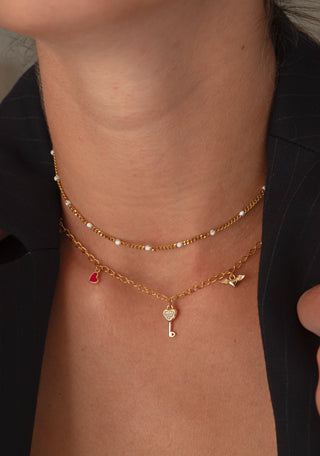 Pendentif Charm Clef