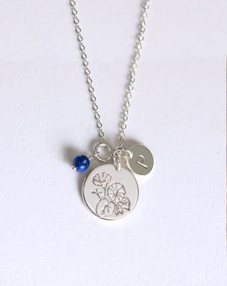 Collier fleur de naissance