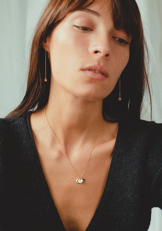 Collier Initiales 8 mm