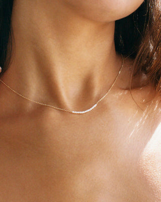 Collier mini perles