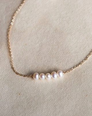 Collier perles naturelles