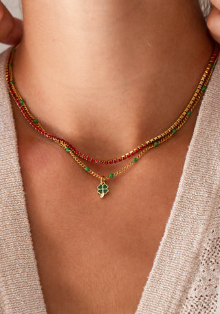 Collier Tennis Pierre de Naissance