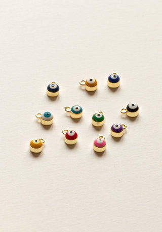 Pendentif Charm Oeil Couleur
