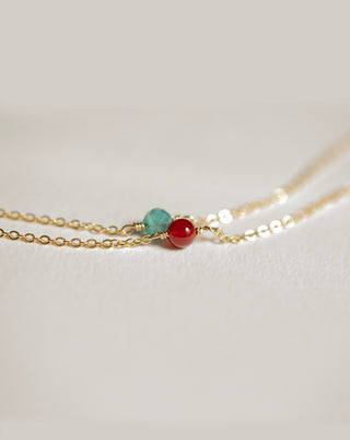 Collier pierre de naissance