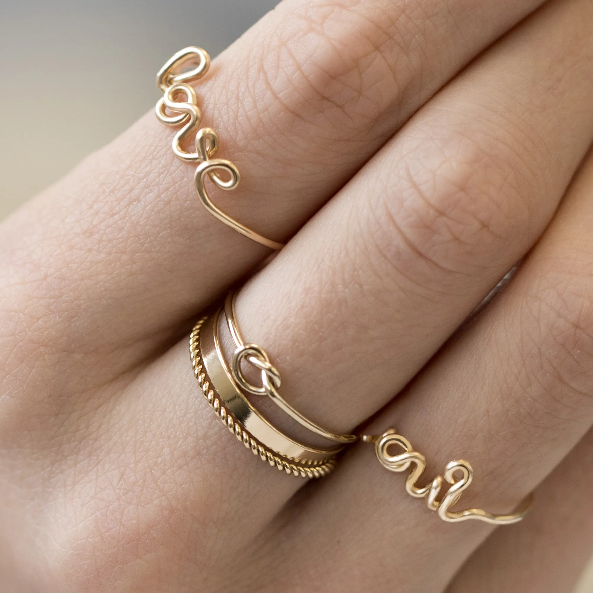 Bague Jonc Personnalisée