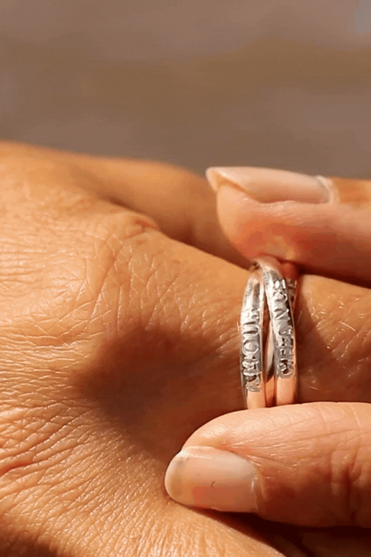 Bague Entrelacée 3 Anneaux